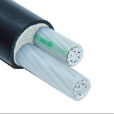 Aluminum core cross-linked polyethylene insulated polyvinyl chloride sheathed power cable