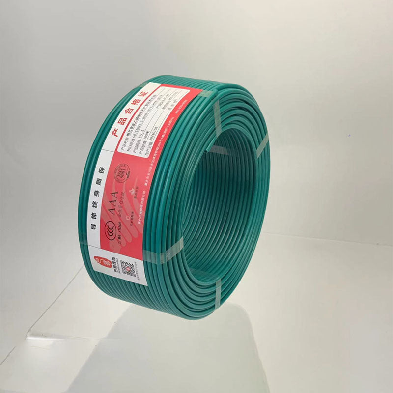 Copper core PVC insulated unsheathed flame-retardant wire