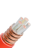 Copper conductor, copper sheath, inorganic mineral insulated cable